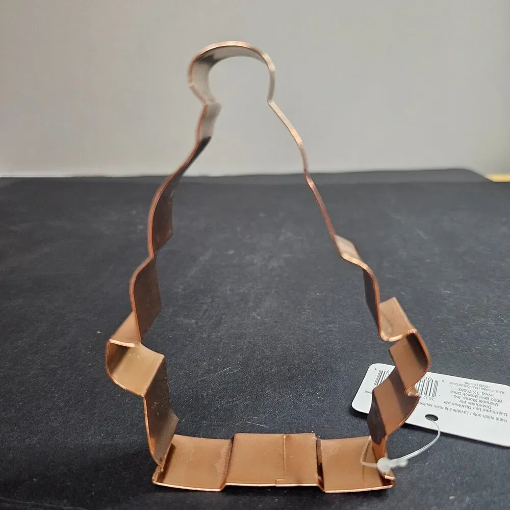 NWT Gnome Copper Cookie Cutter Christmas Elf Cookie Baking